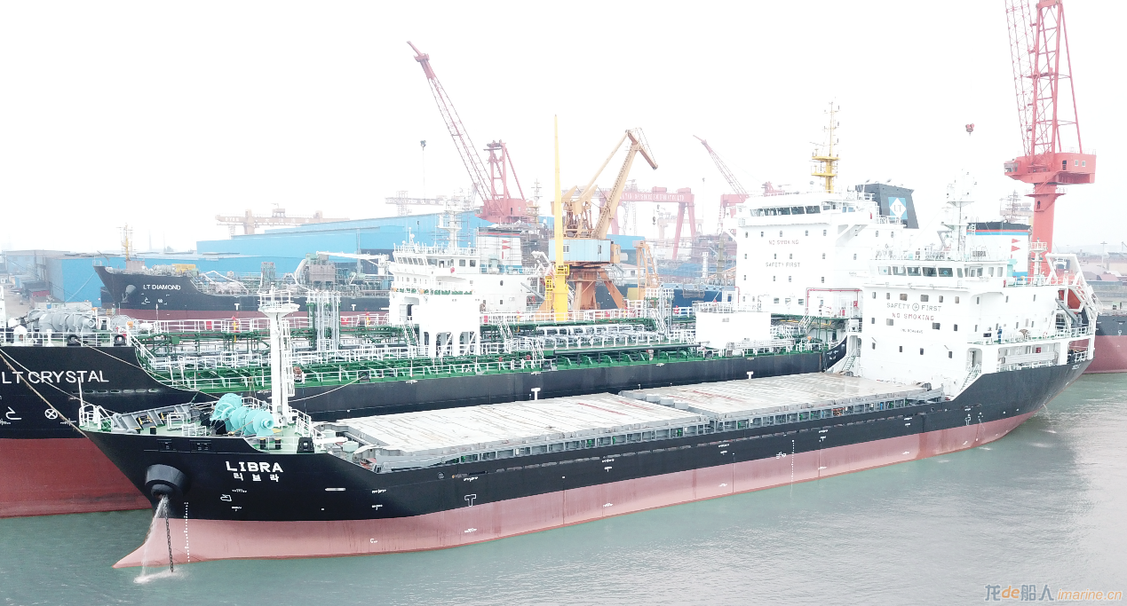 大洋海装6500dwt多用途船完成试航