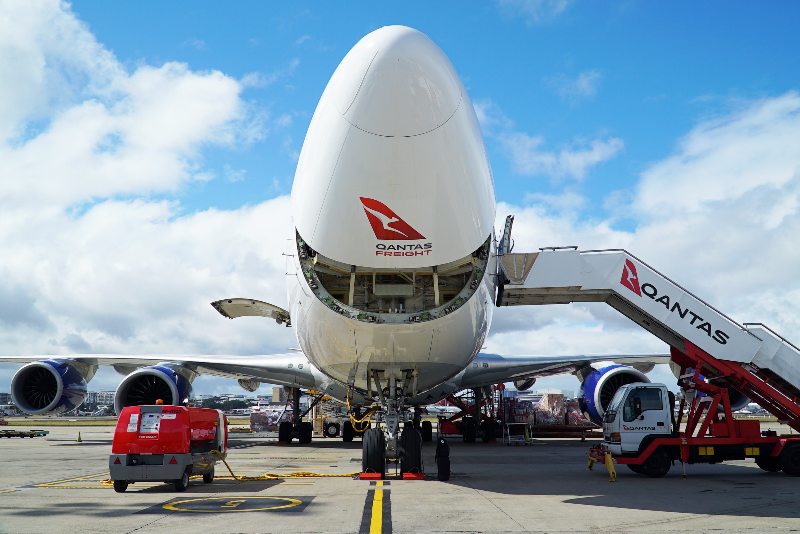 澳洲货运航空接收7478f货机投入中国运营